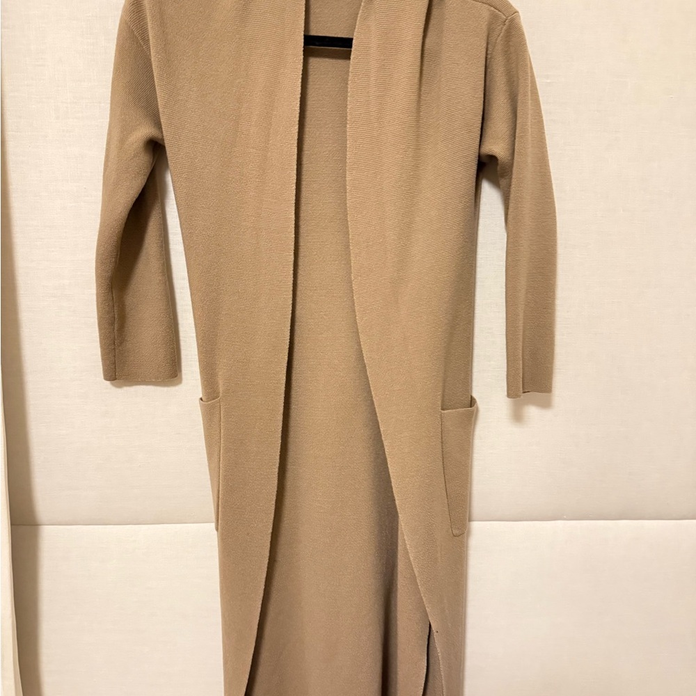 Wilfred Cozy Tan Long Sleeve Dress - Picture 9 of 14